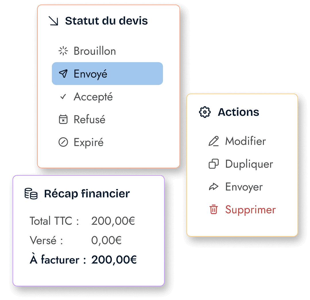 Devis et factures générés automatiquement dans Wellap